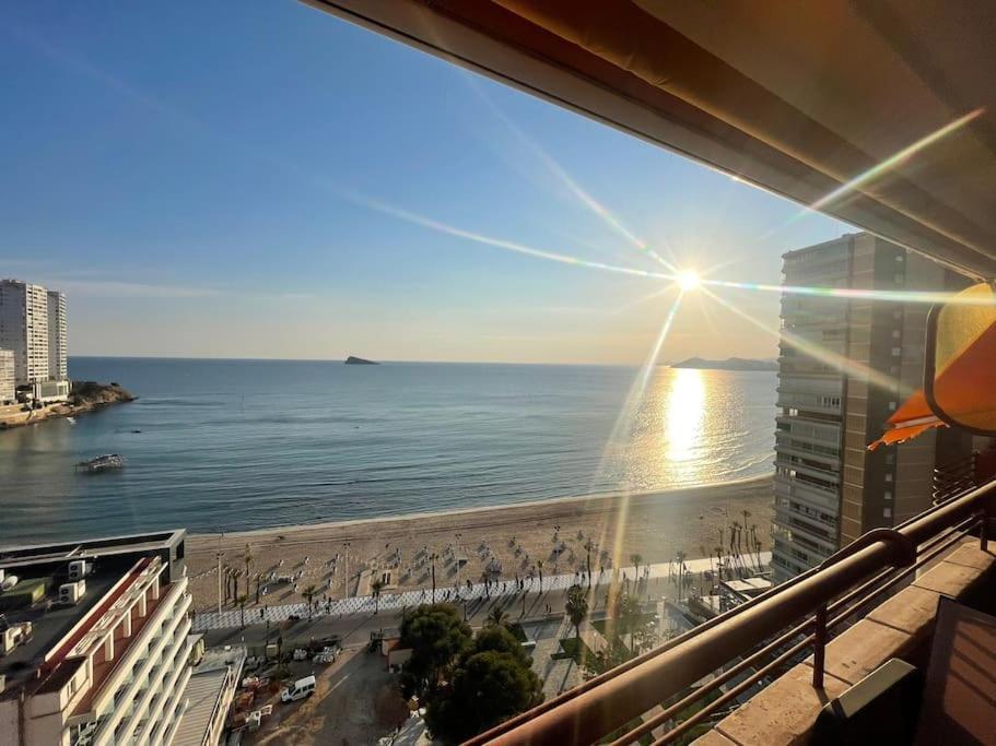 Centro Primera Linea Con Piscina Apartamento Benidorm Exterior foto