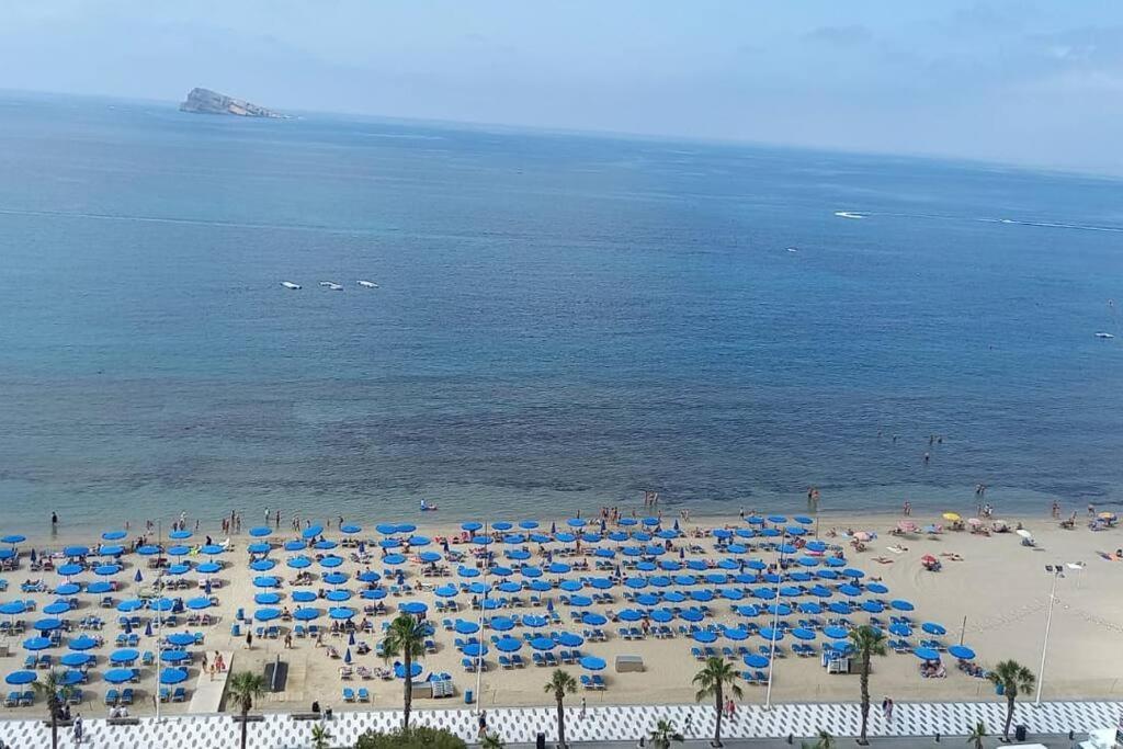 Centro Primera Linea Con Piscina Apartamento Benidorm Exterior foto
