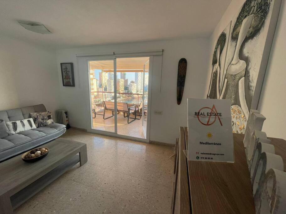 Centro Primera Linea Con Piscina Apartamento Benidorm Exterior foto